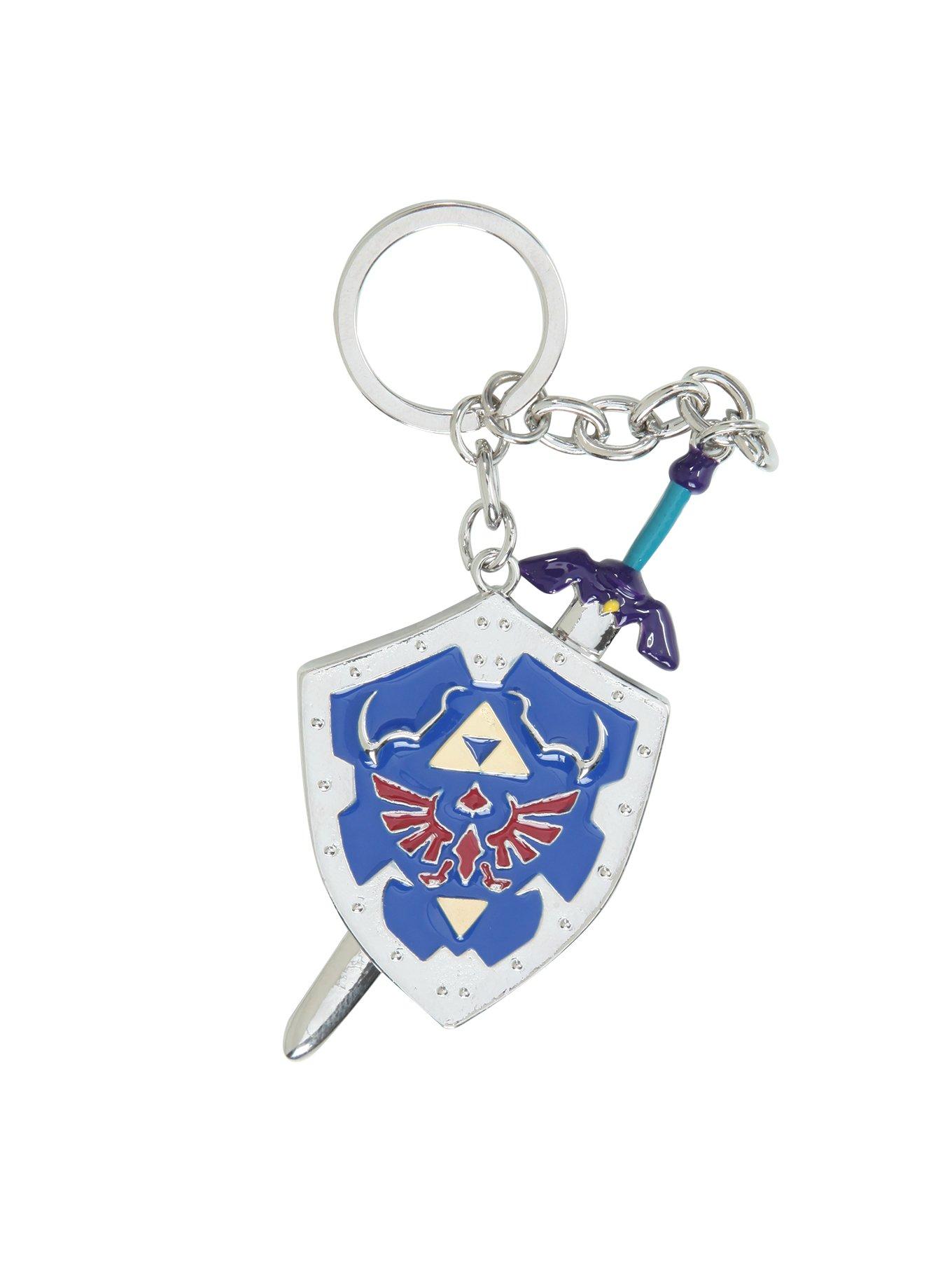 The Legend Of Zelda Sword & Shield Key Chain, , alternate