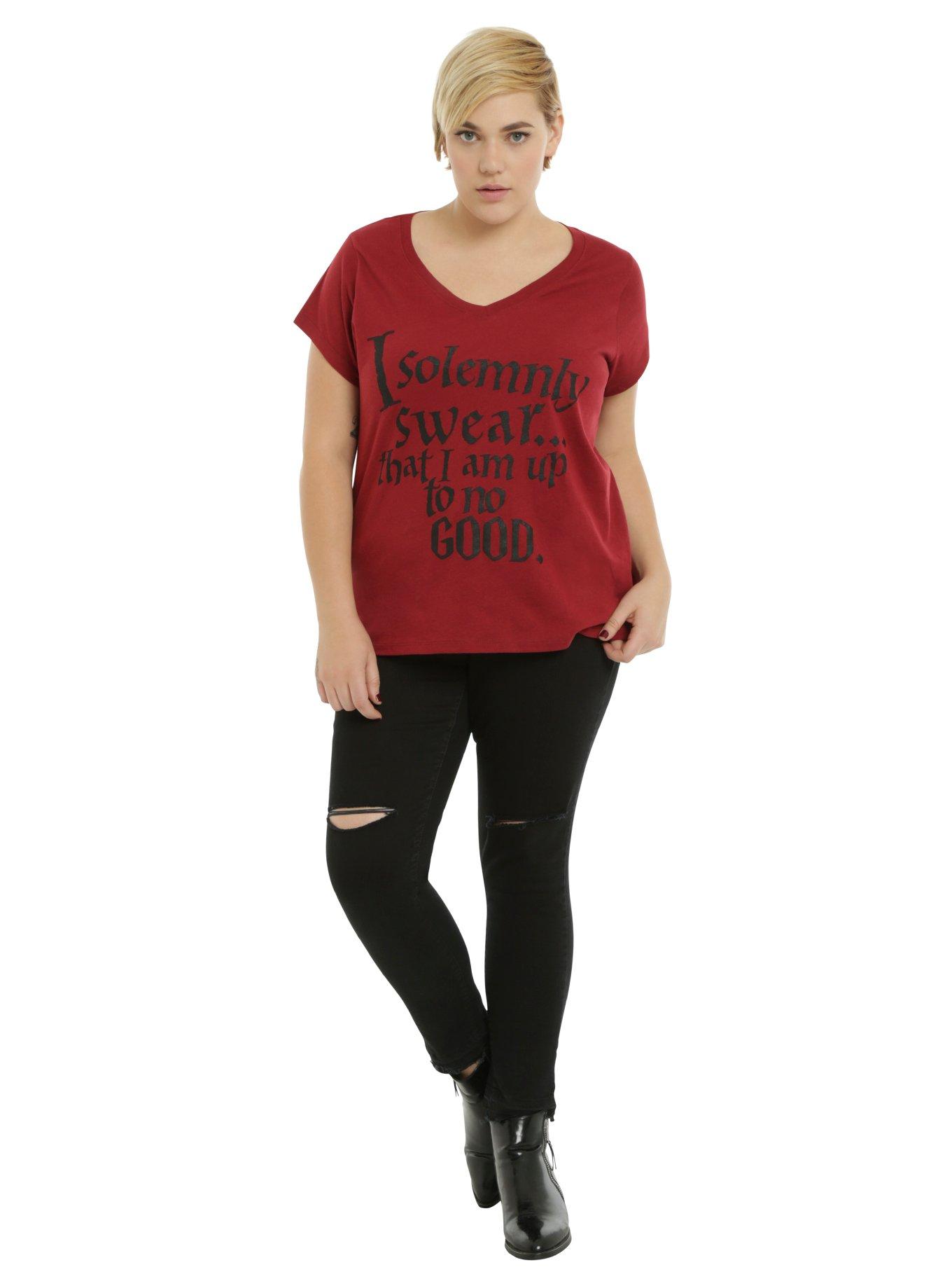 Harry Potter Solemnly Swear Girls T-Shirt Plus Size, , alternate