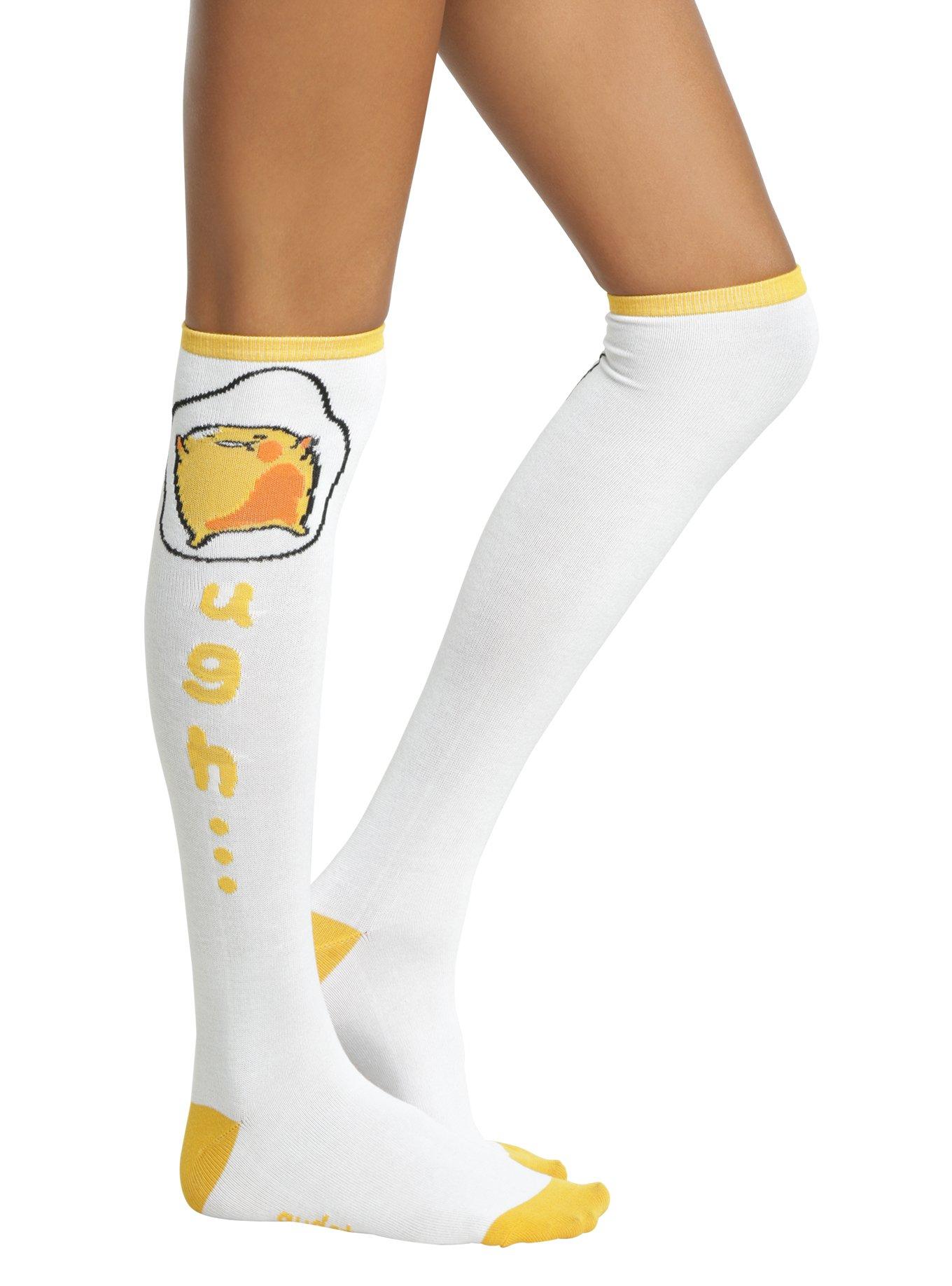 Loungefly Gudetama Over-The-Knee Socks, , alternate