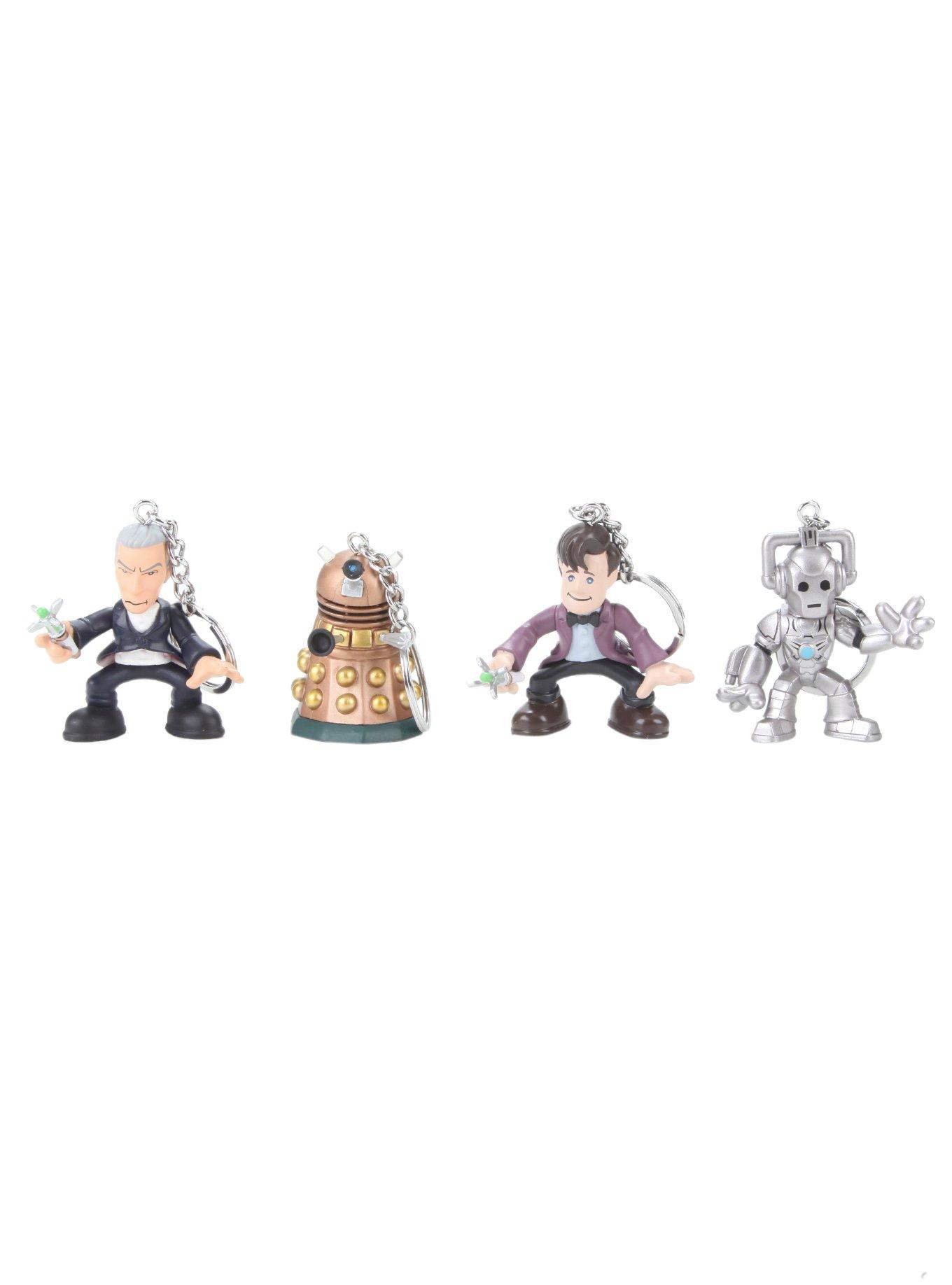Doctor Who Time Squad Character Key Chain Blind Box Figure, , alternate