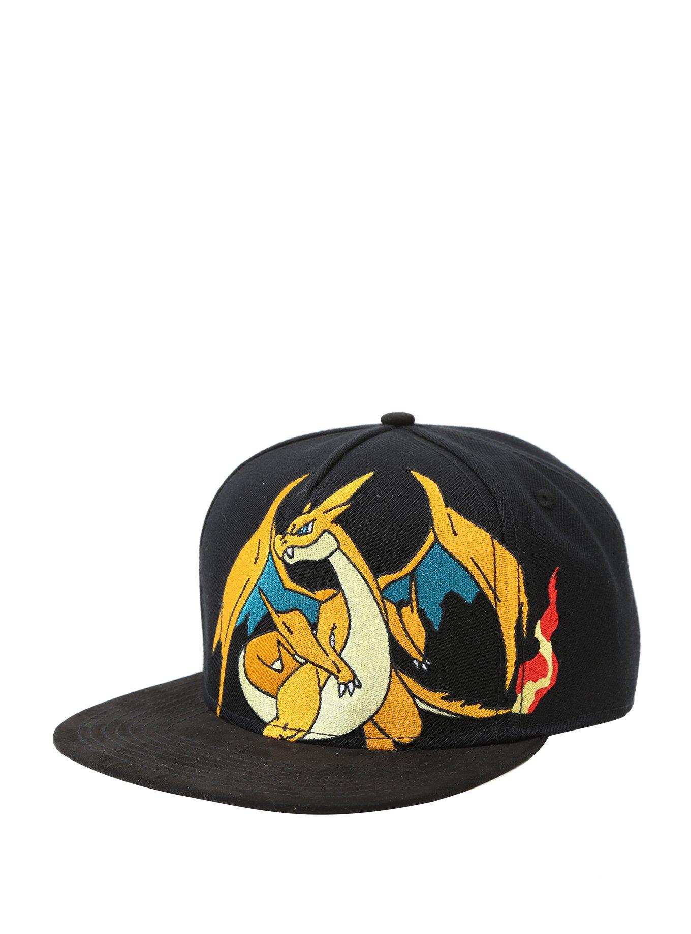 Pokemon Mega Charizard Snapback Hat, , alternate