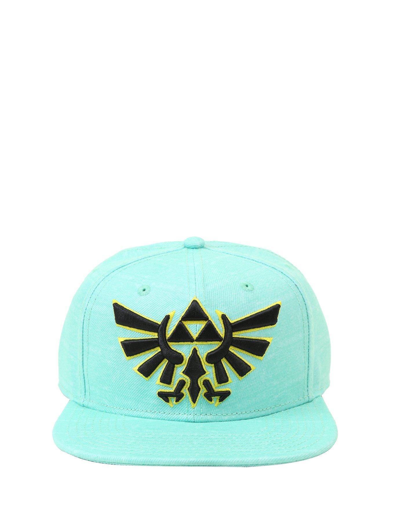 The Legend of Zelda Triforce Snapback Hat, , alternate