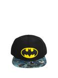DC Comics Batman Logo Sublimation Bill Snapback Hat, , alternate