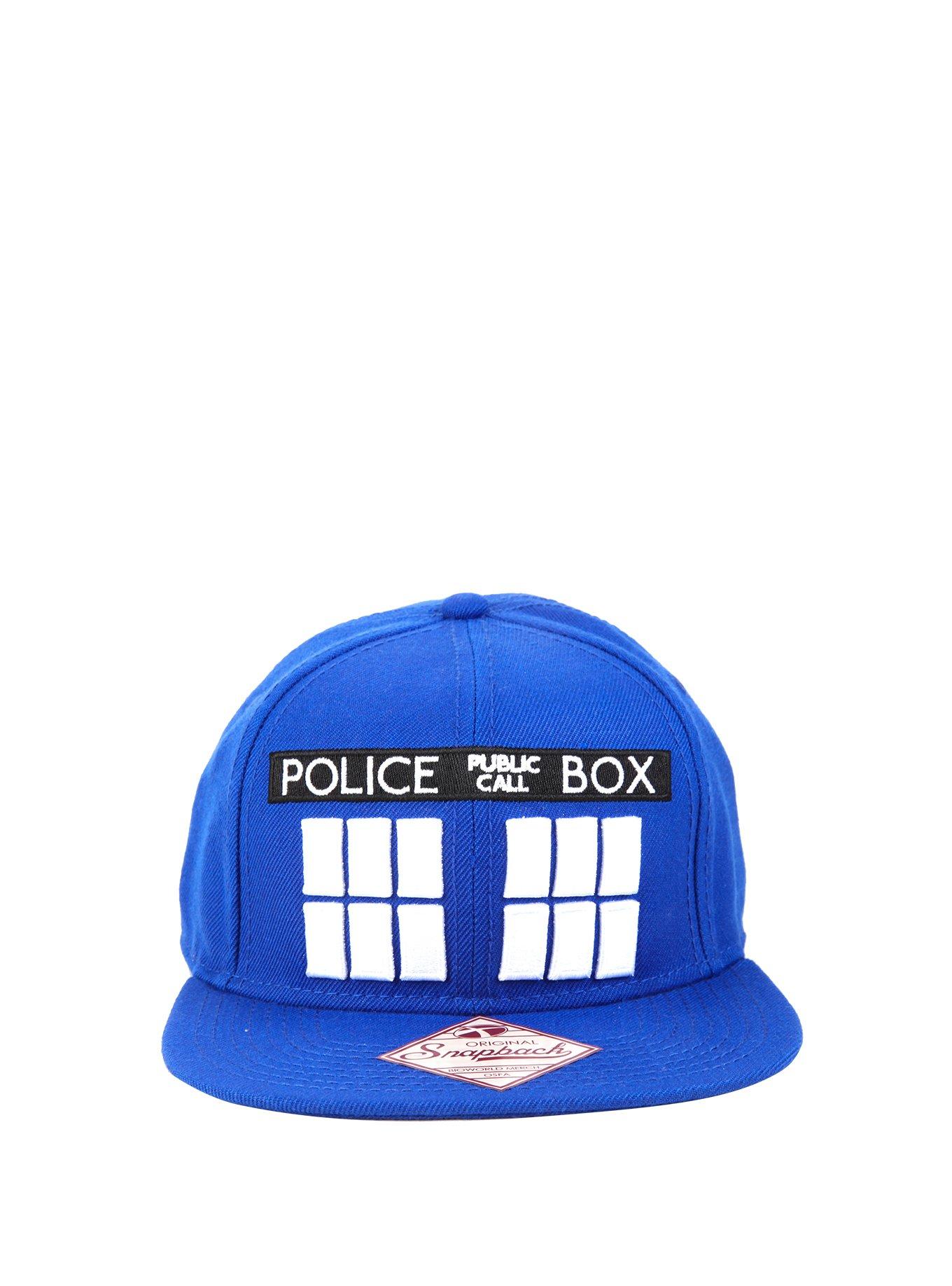 Doctor Who TARDIS Snapback Hat, , alternate