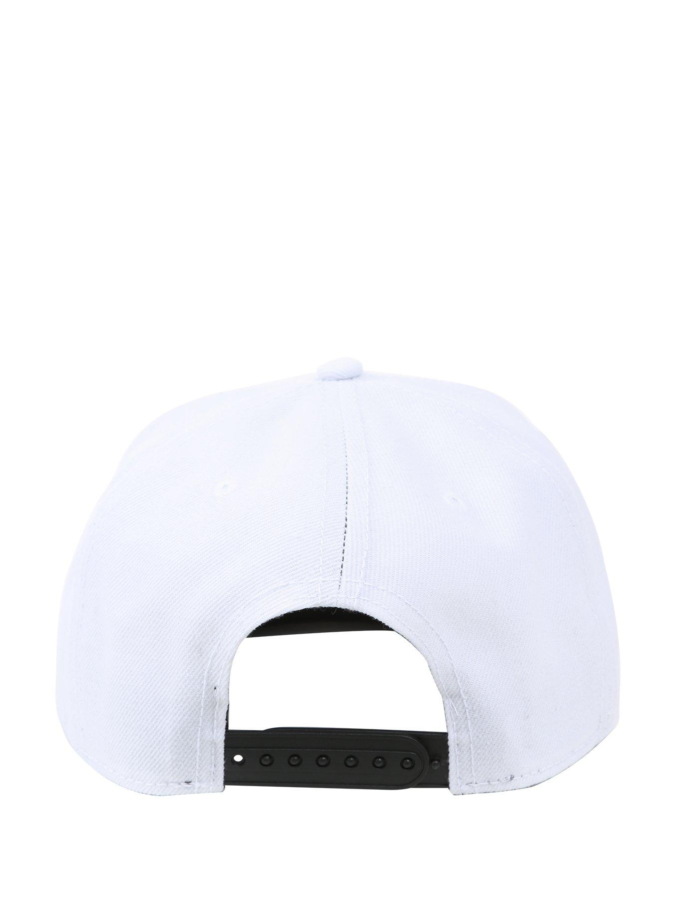 Tokyo Ghoul White Crown Sublimation Bill Snapback Hat, , alternate