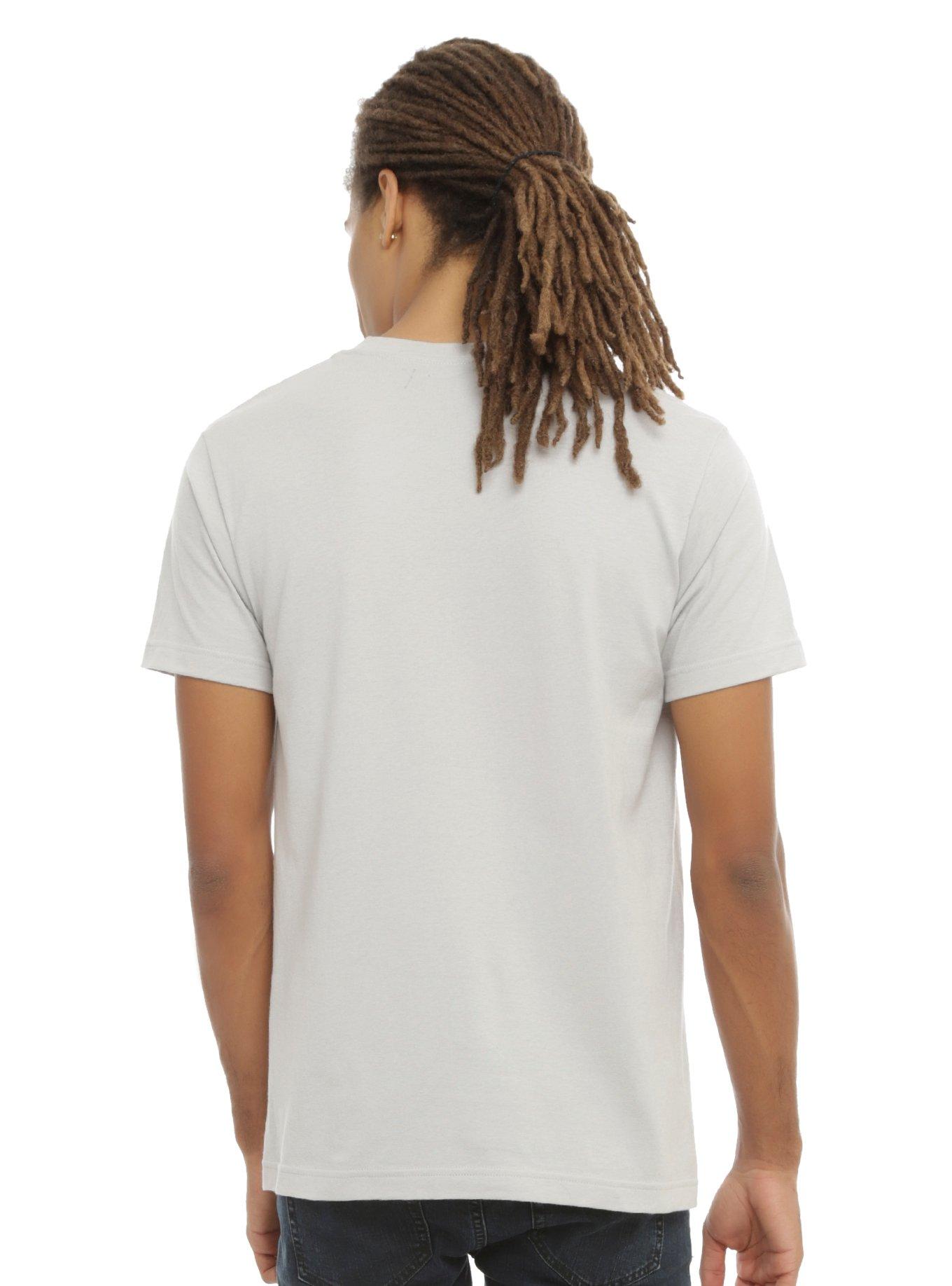 The World Is A Beautiful Place & I Am No Longer Afraid To Die Coffin T-Shirt, , alternate