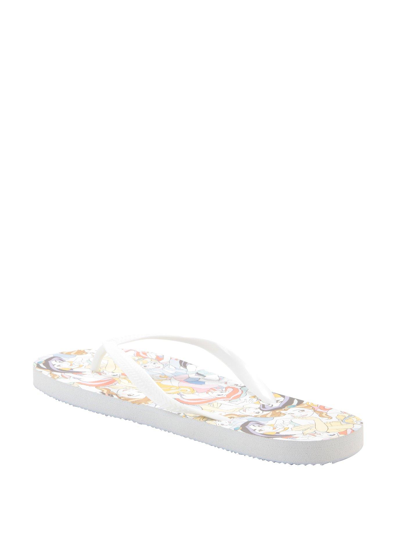 Disney Princesses Flip Flops, , alternate