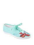 Disney The Little Mermaid Mint Character Lace-Up Sneakers, , alternate