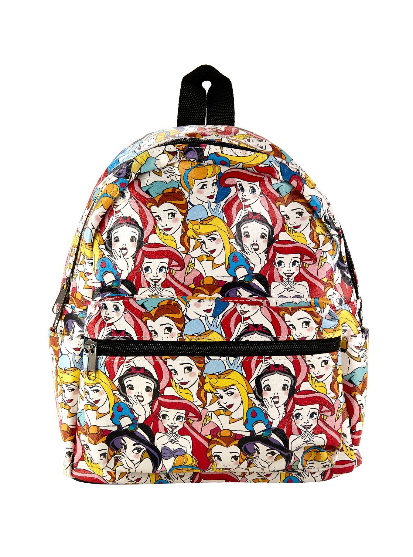 Loungfly Disney Princesses Collage Mini Backpack, , alternate