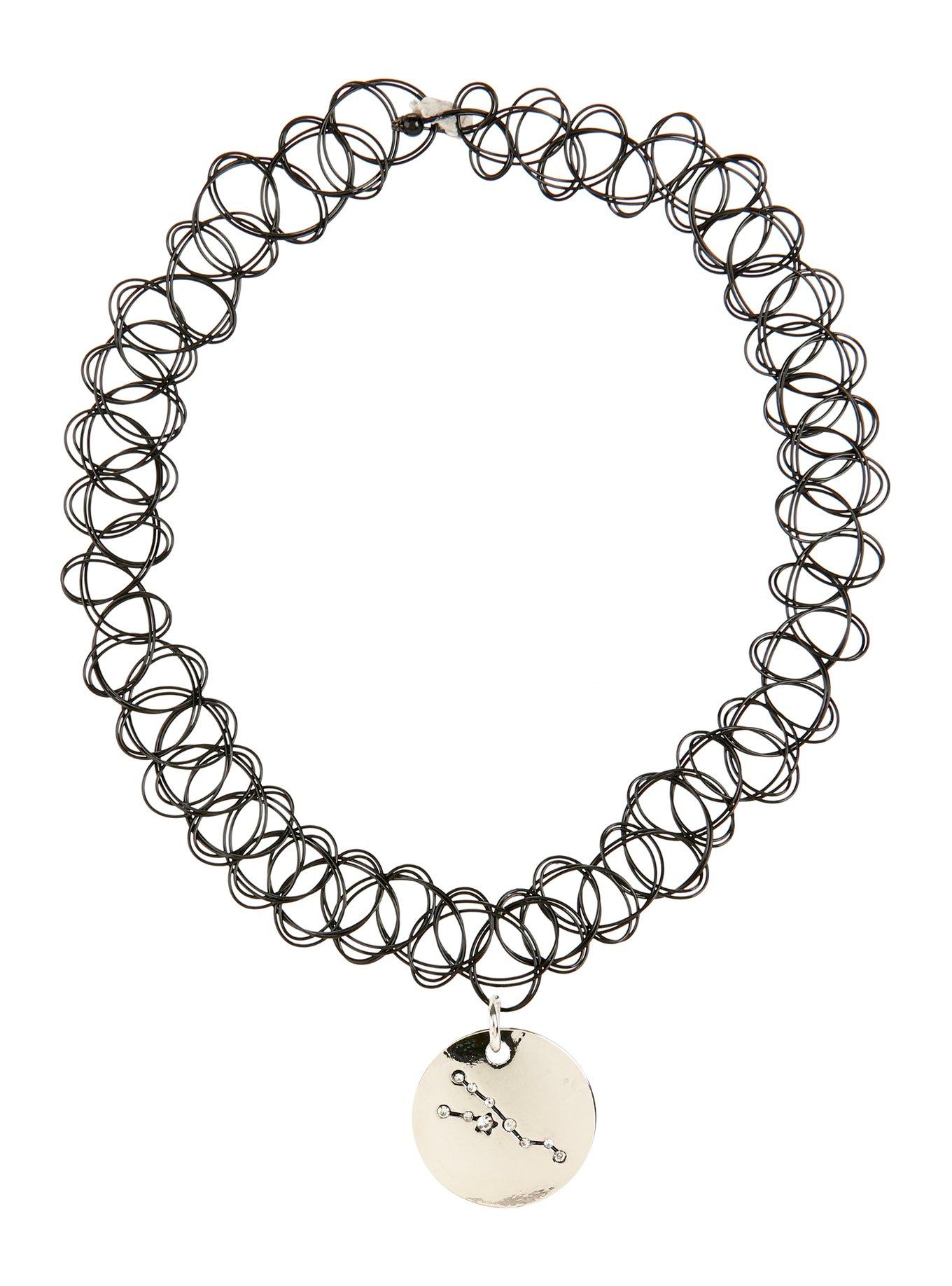 Taurus Constellation Tattoo Choker, , alternate
