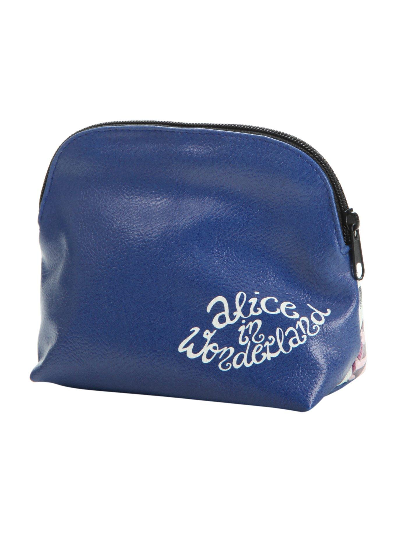 Loungefly Disney Alice In Wonderland Script Makeup Bag, , alternate