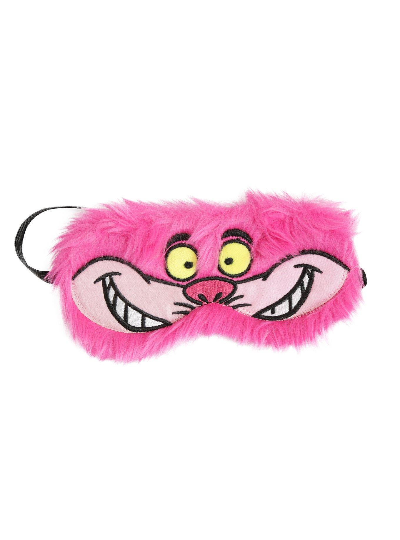 Disney Alice In Wonderland Cheshire Cat Fuzzy Sleep Mask, , alternate