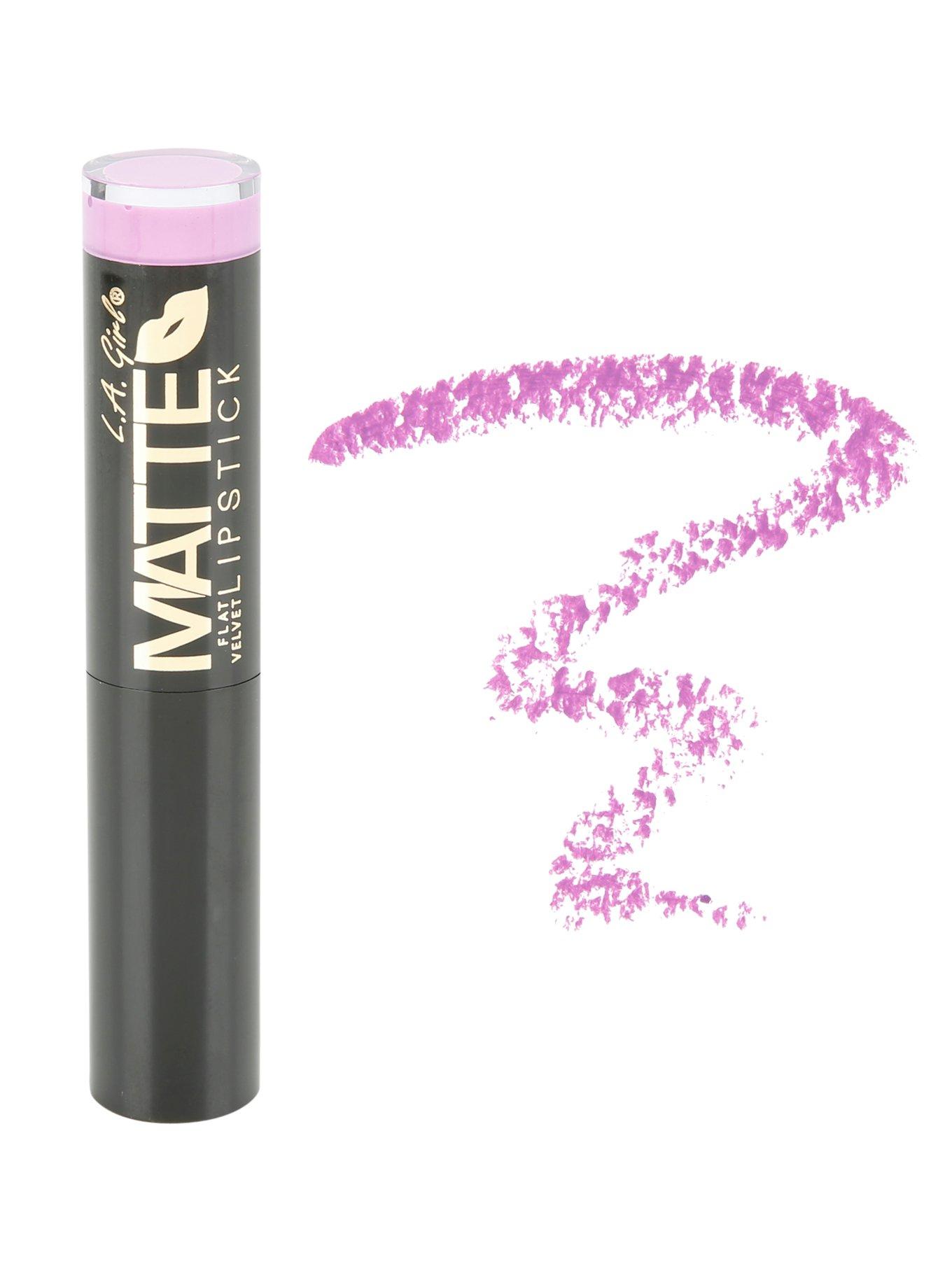 L.A. Girl Matte Flat Velvet Giggle Lipstick, , alternate