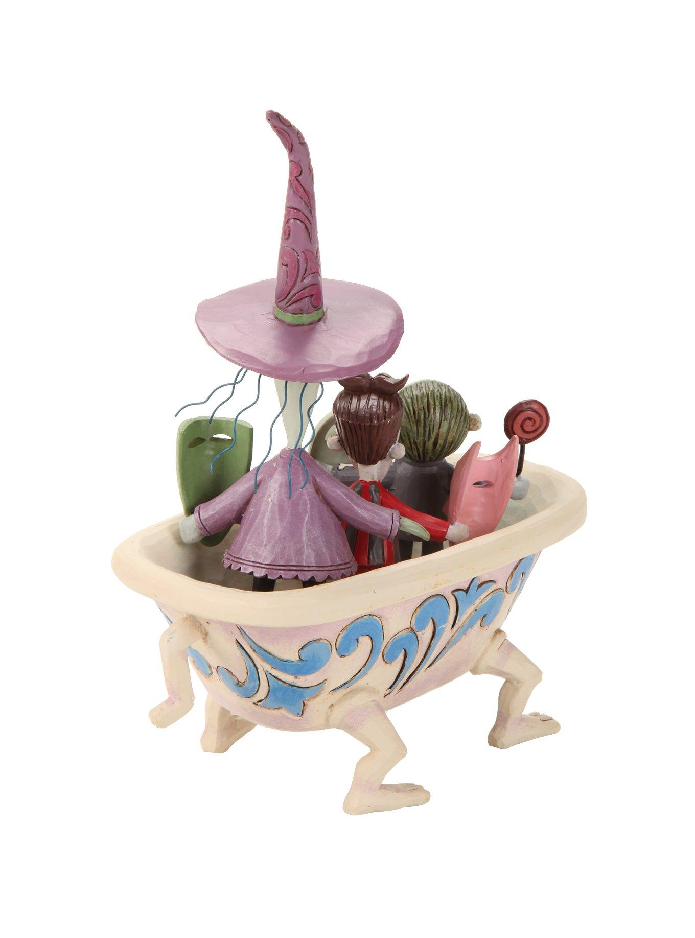 The Nightmare Before Christmas Lock Shock & Barrel Tub Figurine, , alternate