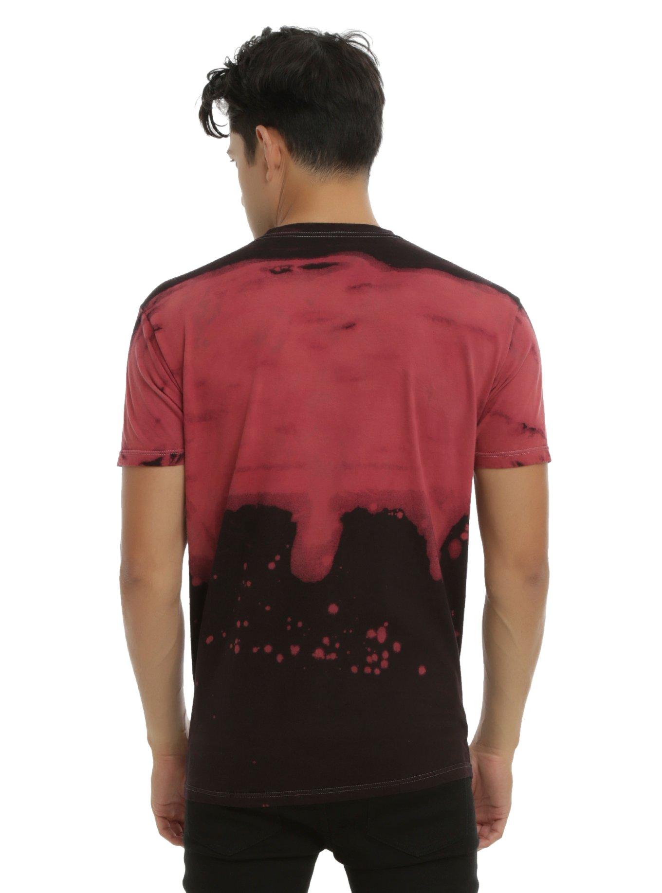 Marvel Deadpool Red Wash T-Shirt, , alternate