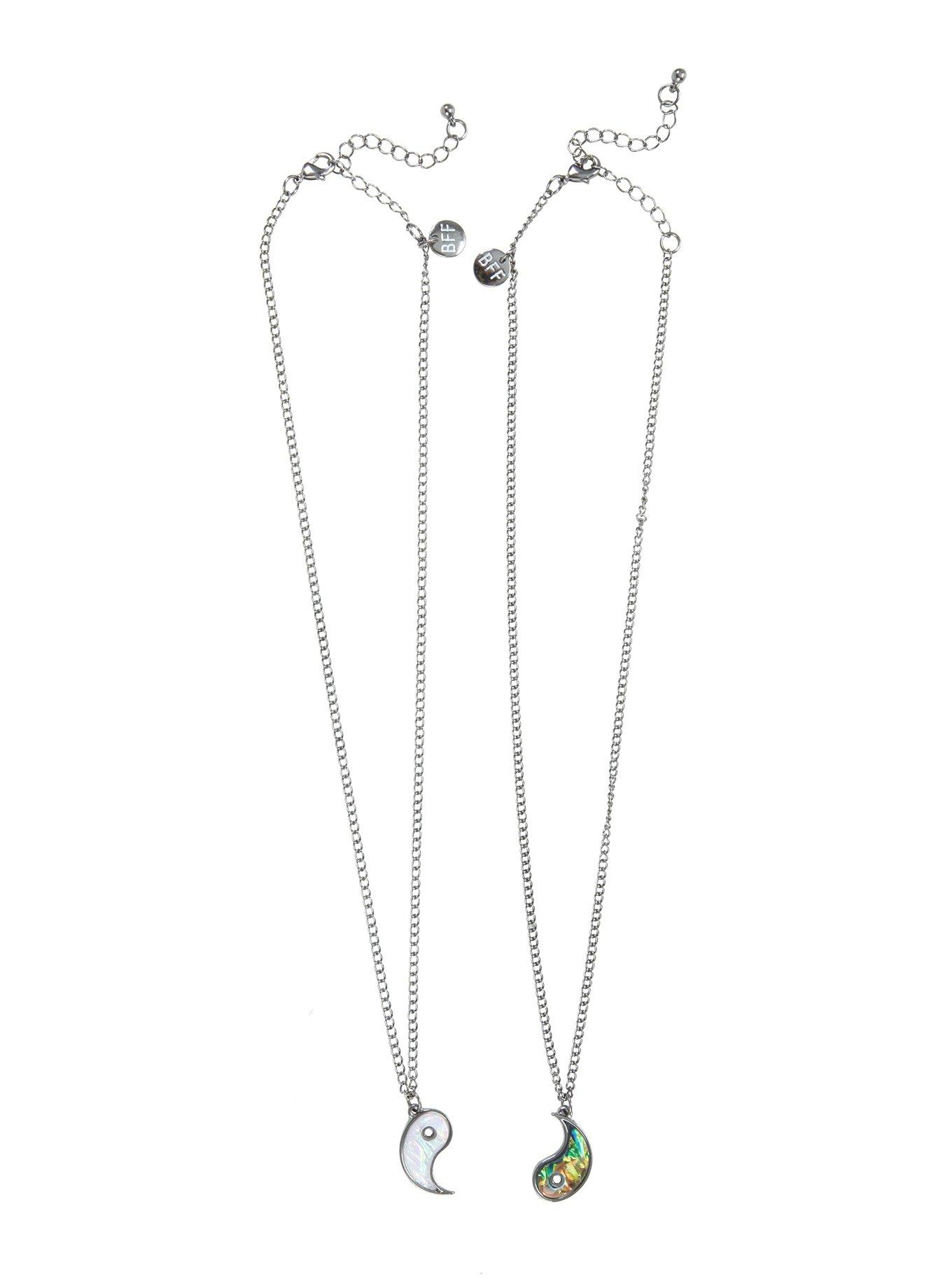 Opalescent Yin-Yang Best Friend Necklace Set, , alternate