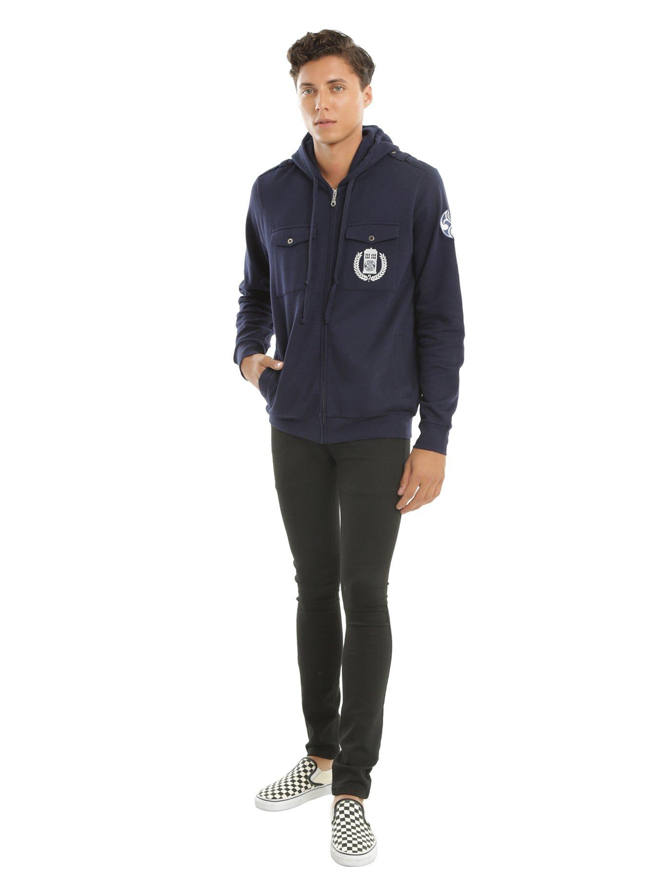 Doctor Who Gallifrey Academy Hooded Jacket, , alternate
