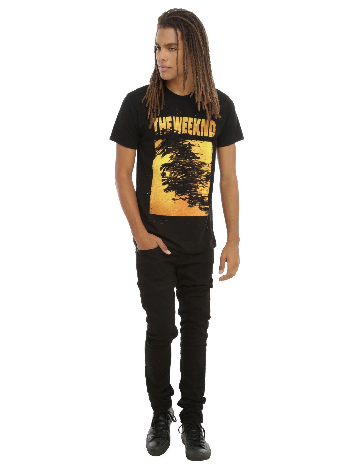 The Weeknd Face Art T-Shirt, , alternate