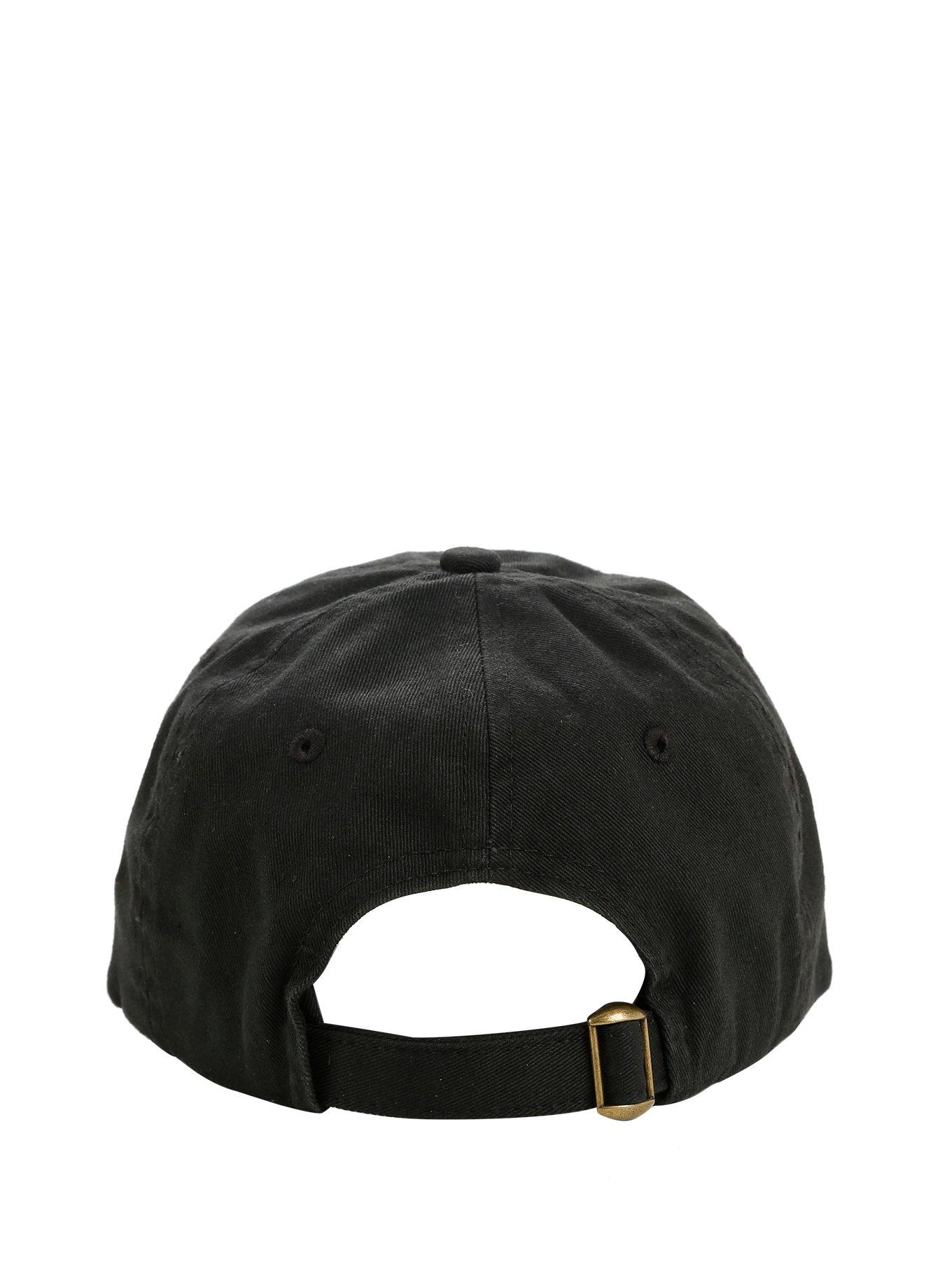 Black Alien Embroidered Dad Cap, , alternate
