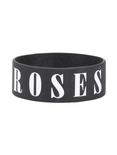 Guns N' Roses Logo Rubber Bracelet, , alternate