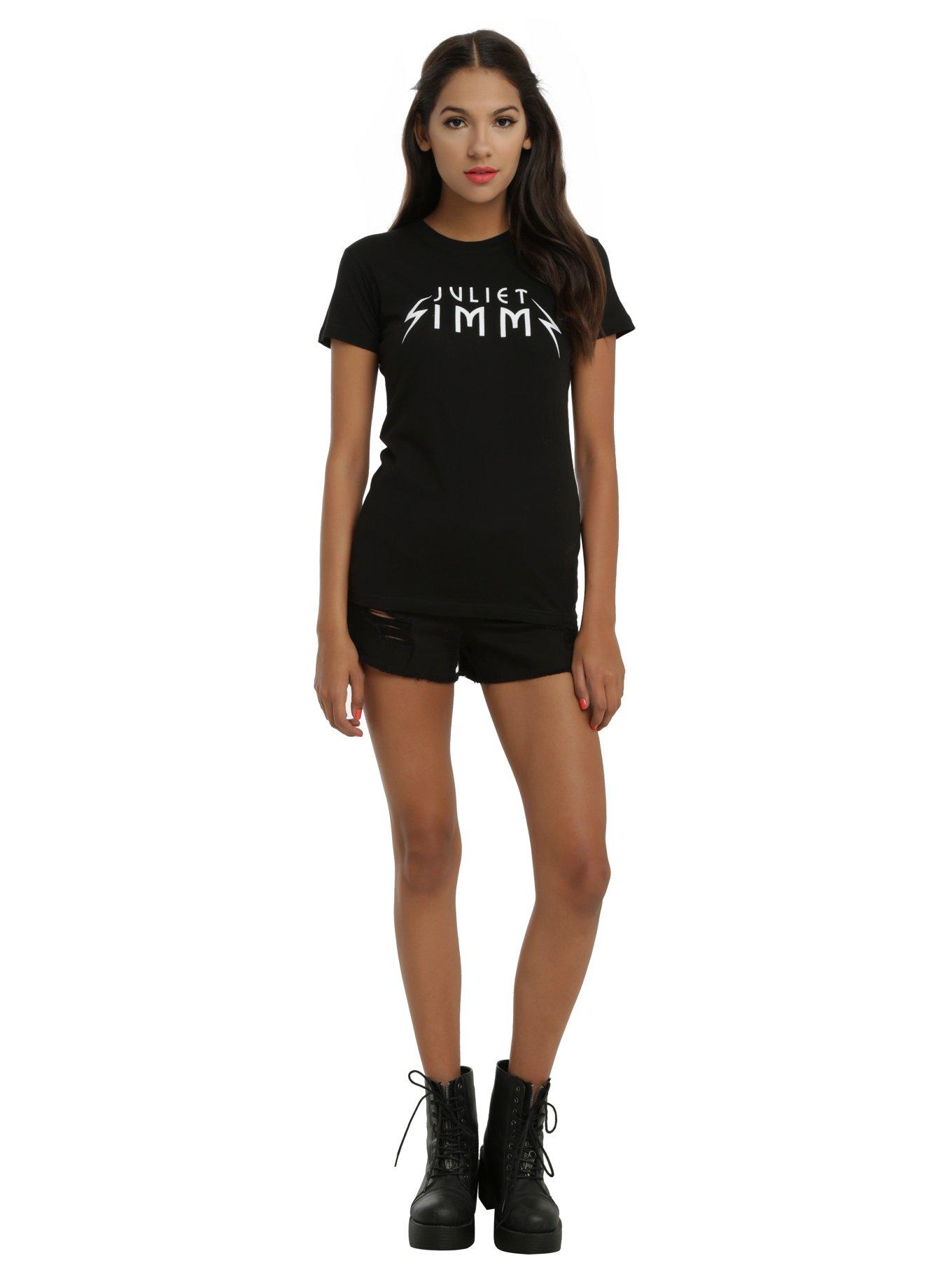 Juliet Simms Logo Girls T-Shirt, , alternate