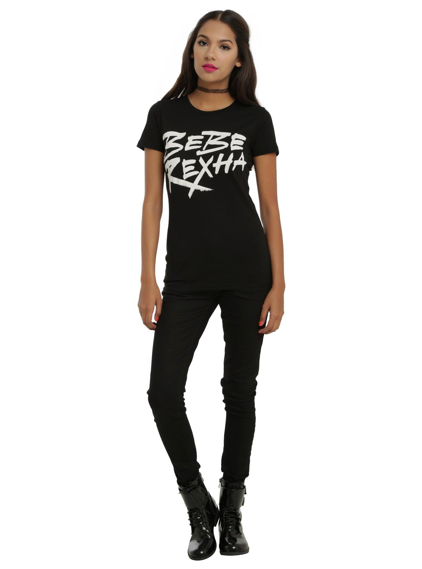 Bebe Rexha Logo Girls T-Shirt, , alternate