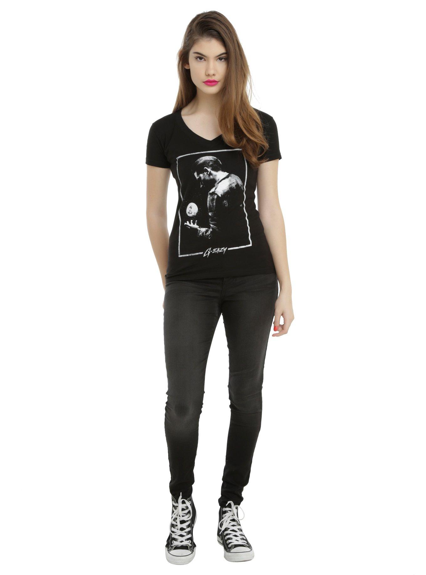 G-Eazy Moon Photo Girls T-Shirt, , alternate