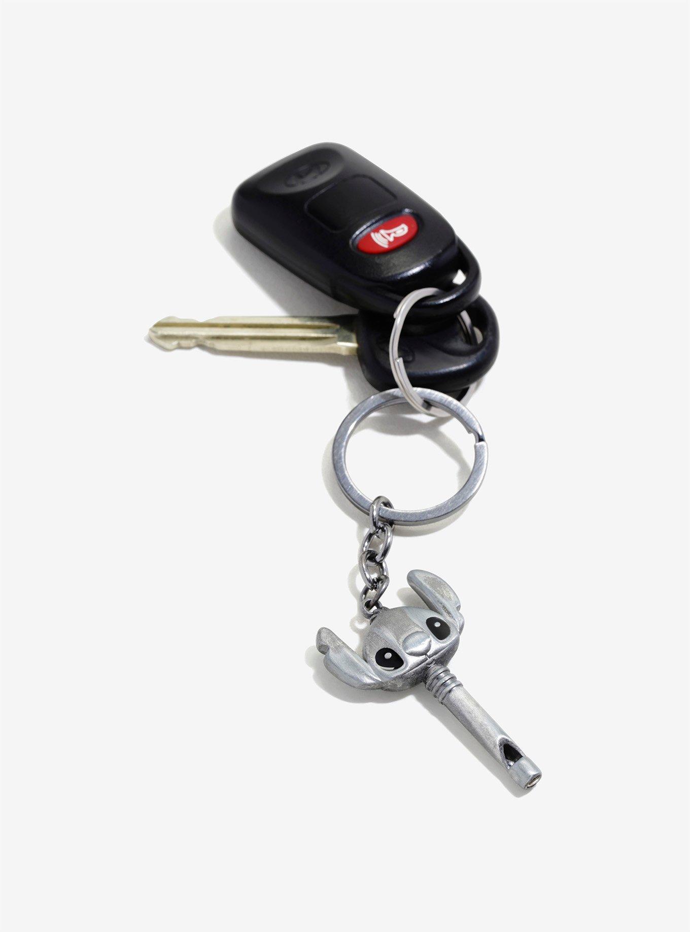 Disney Lilo & Stitch Metal Whistle Key Chain, , alternate