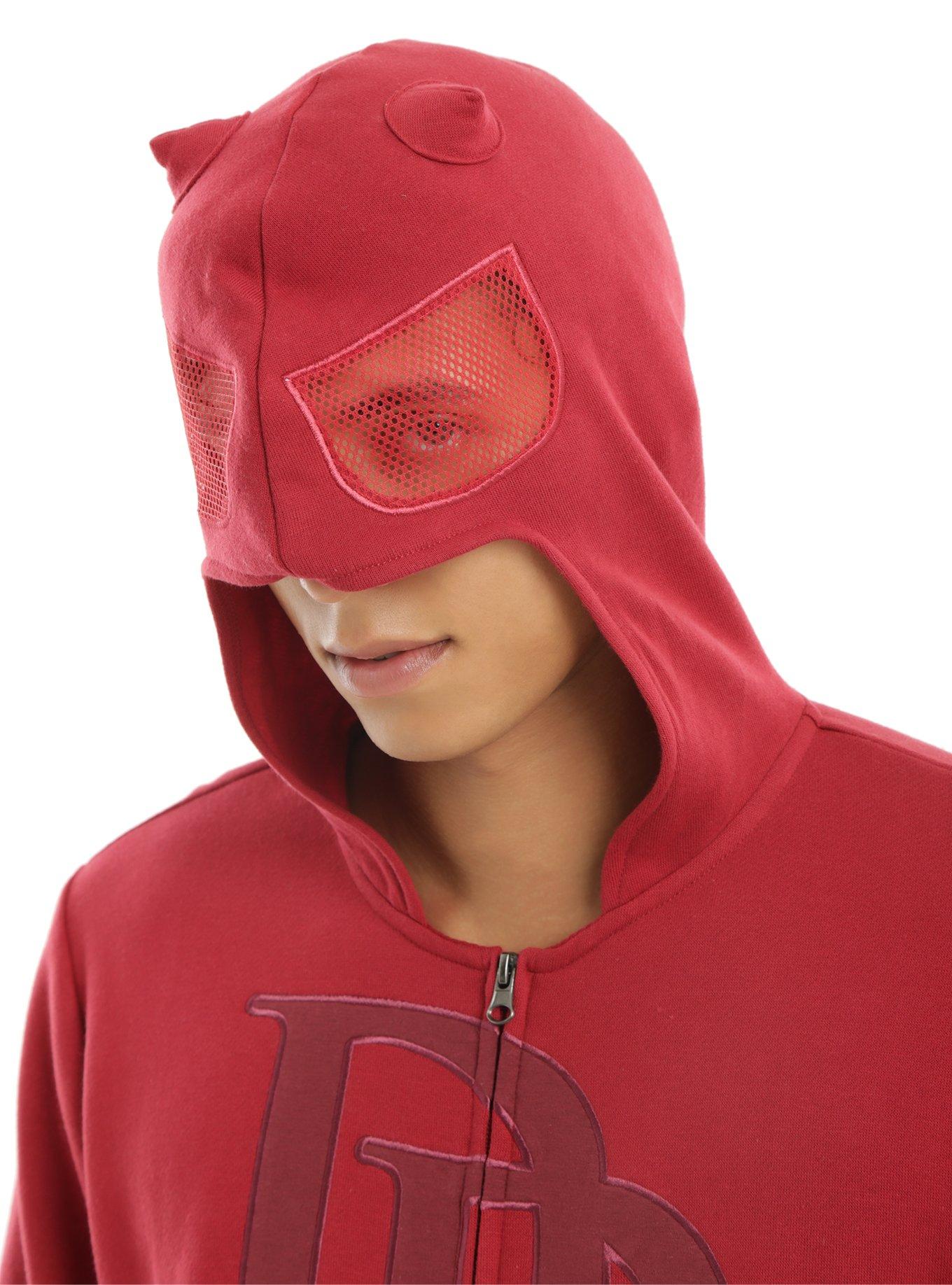 Marvel Daredevil Cosplay Hoodie, , alternate