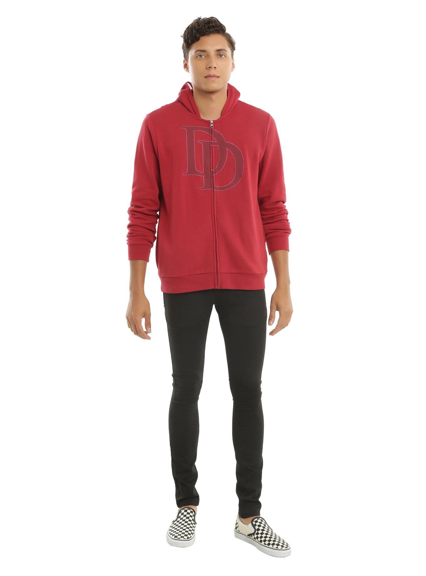 Marvel Daredevil Cosplay Hoodie, , alternate