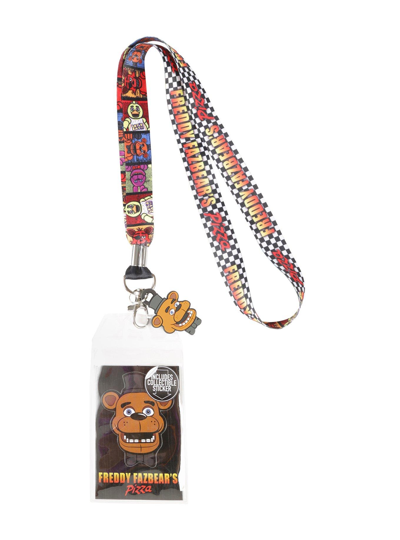Five Nights At Freddy's Freddy Fazbear's Pizza Lanyard, , alternate