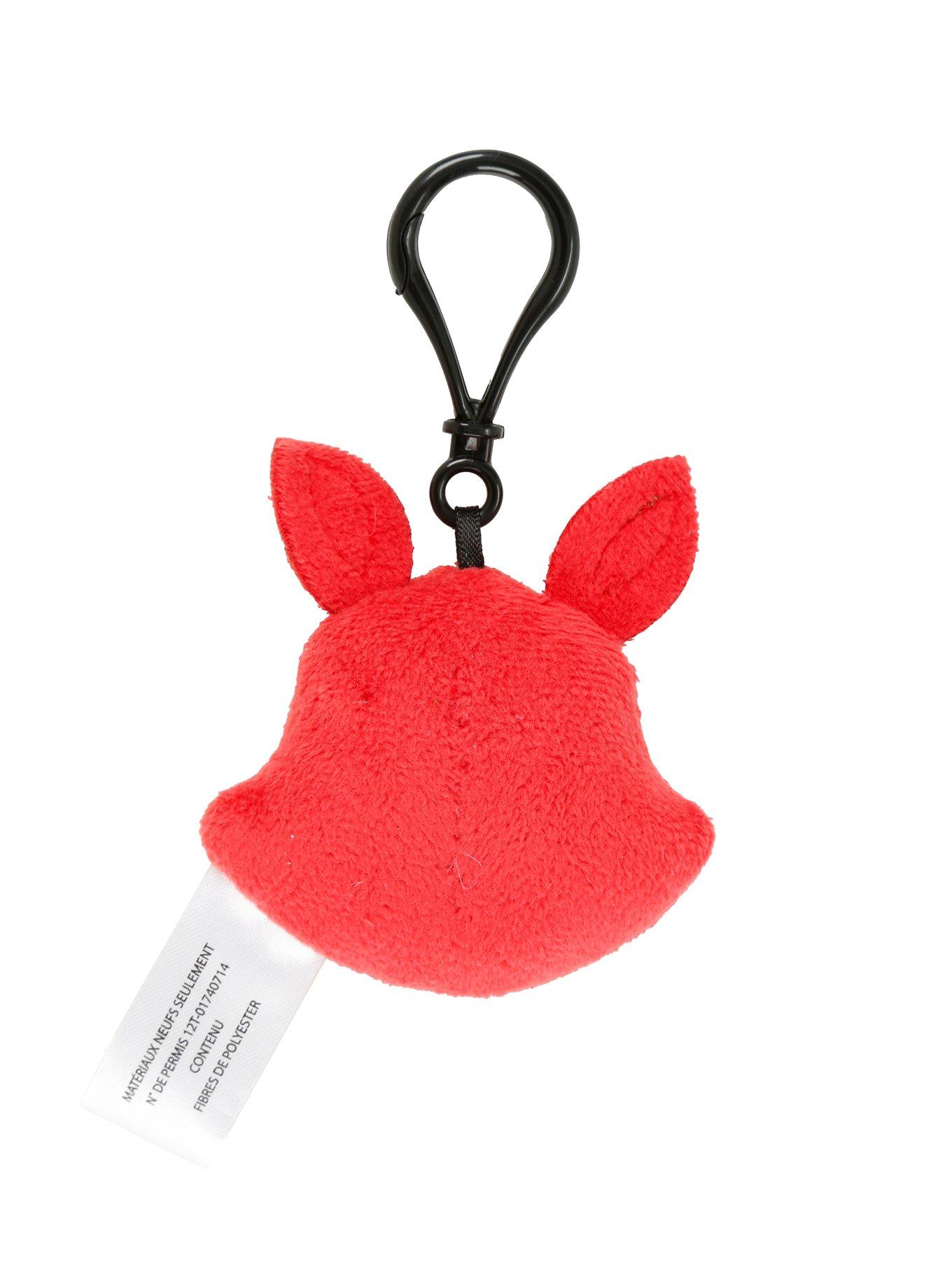 Five Nights At Freddy's Plush Foxy Key Chain, , alternate