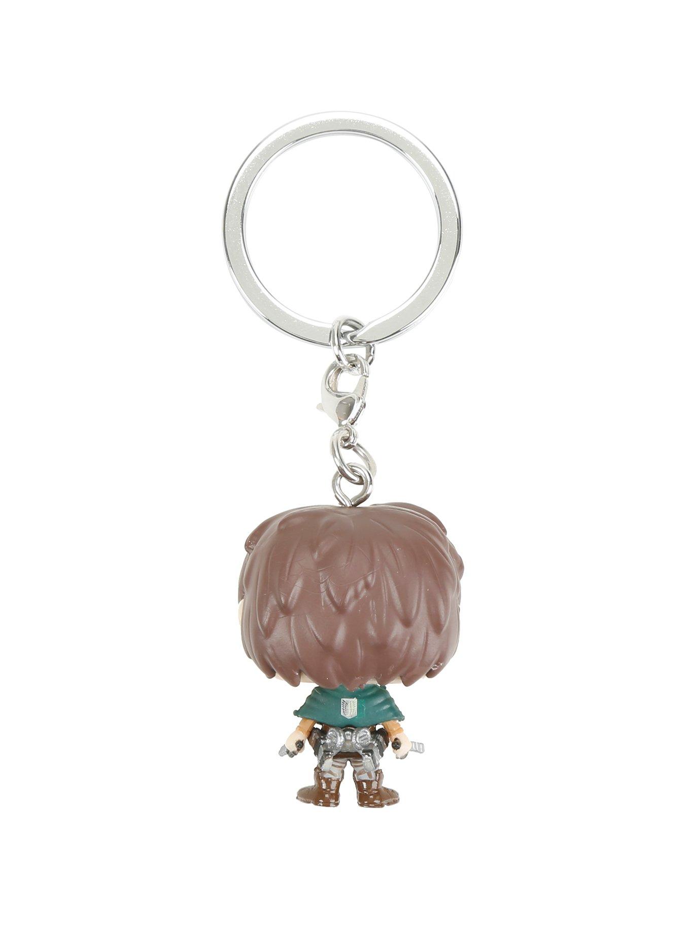 Funko Attack On Titan Eren Jaeger Pocket Pop! Key Chain, , alternate