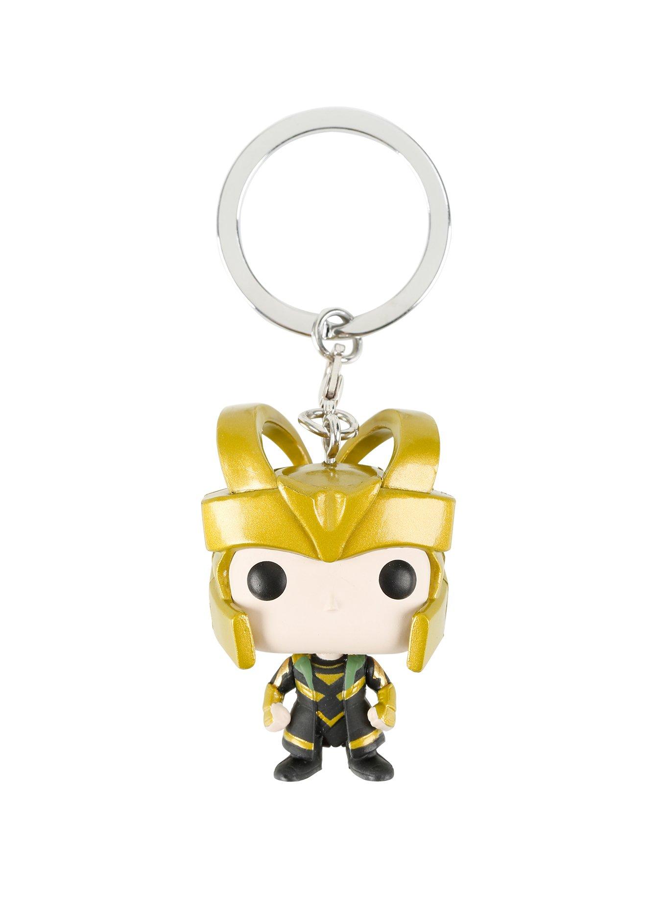 Funko Marvel Pocket Pop! Loki Key Chain, , alternate