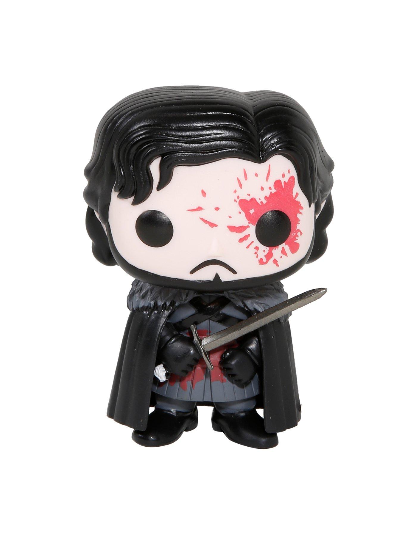 Funko Pop! Game Of Thrones Jon Snow (Bloody) Vinyl Figure Hot Topic Exclusive, , alternate