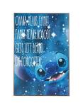 Disney Lilo & Stitch Galaxy Ohana Wood Sign, , alternate