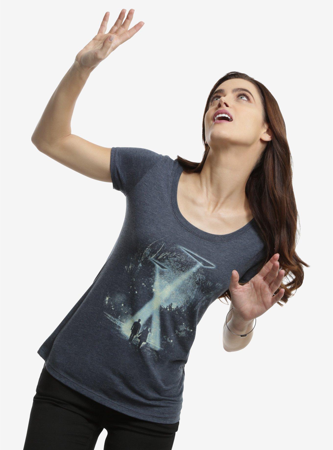 The X-Files Abduction Womens Tee, , alternate