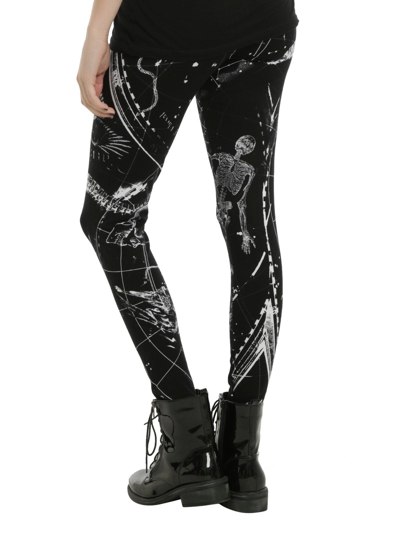 Black Astrology Leggings, , alternate