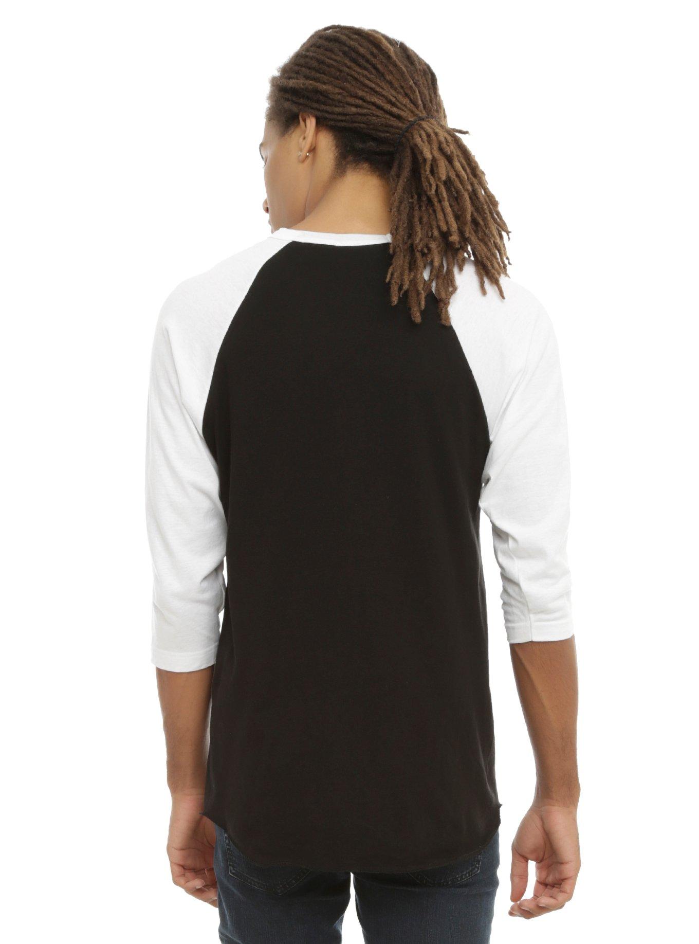 Panic! At The Disco Blue Art Raglan, , alternate