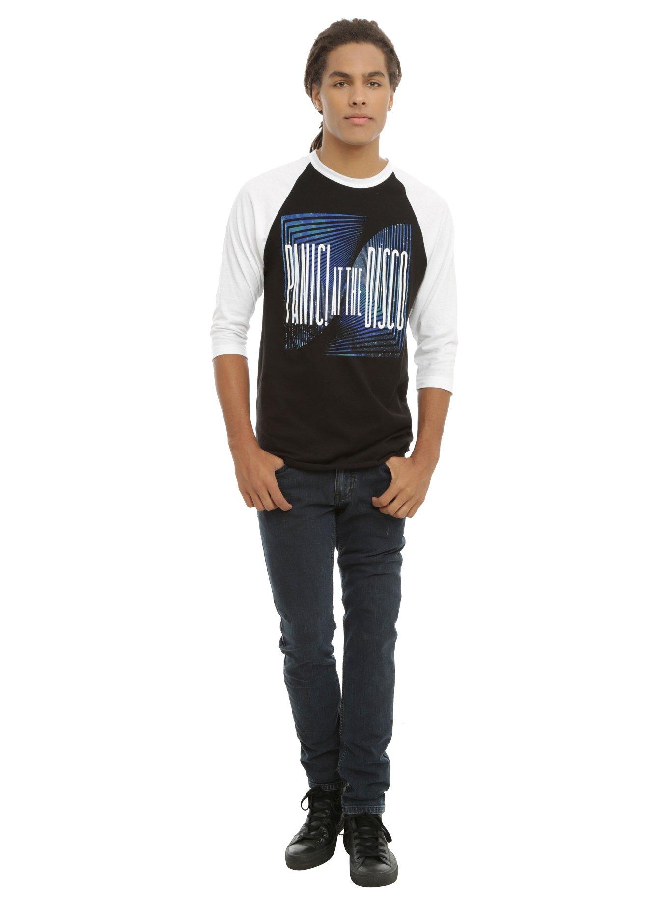 Panic! At The Disco Blue Art Raglan, , alternate