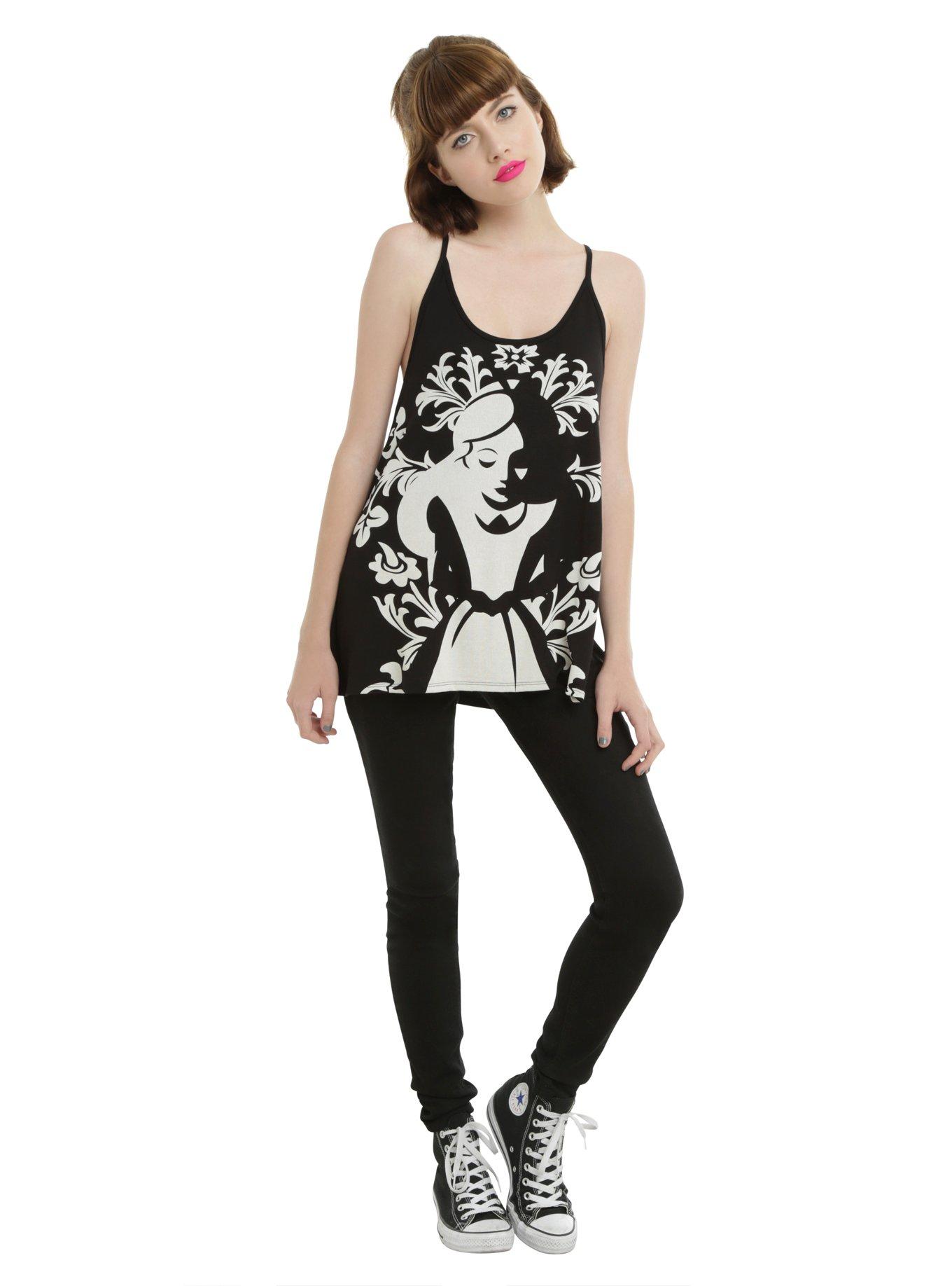 Disney Alice In Wonderland Shadow Girls Tank Top, , alternate