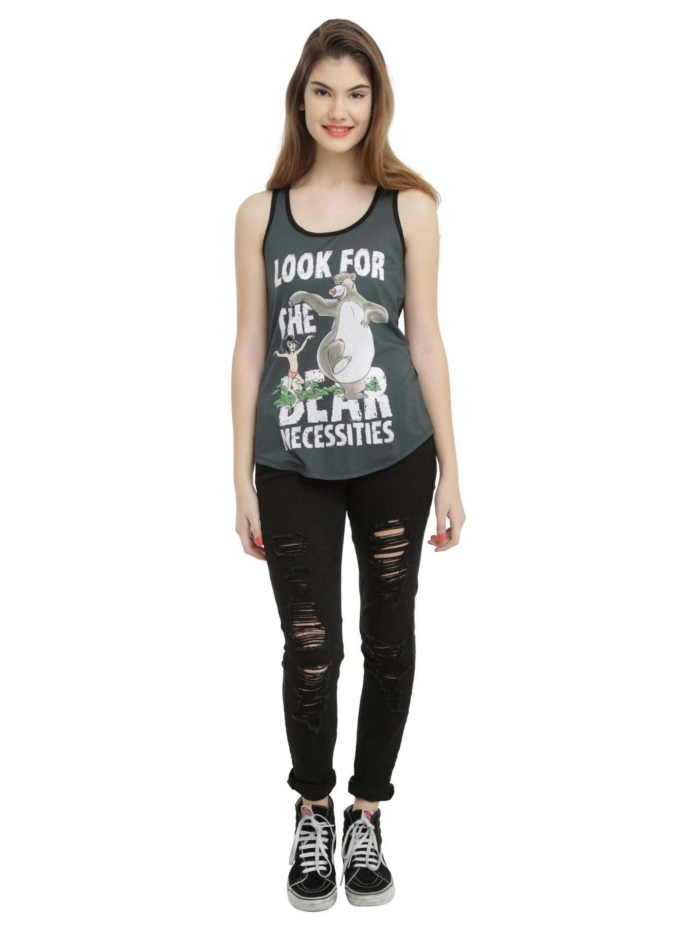 Disney The Jungle Book Bear Necessities Sublimation Girls Tank Top, , alternate