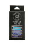Blue & Purple Tie Dye Taper Kit 14G - 4G, , alternate