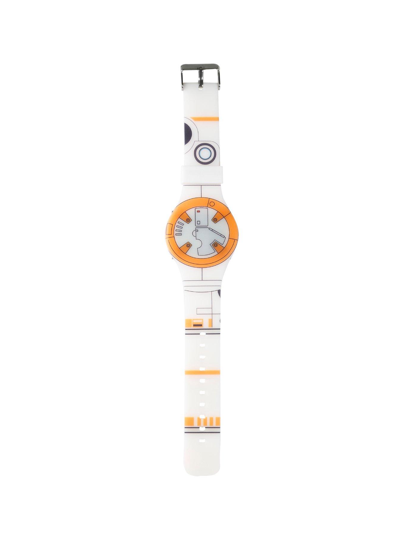 Star Wars: The Force Awakens BB-8 LED Rubber Watch, , alternate