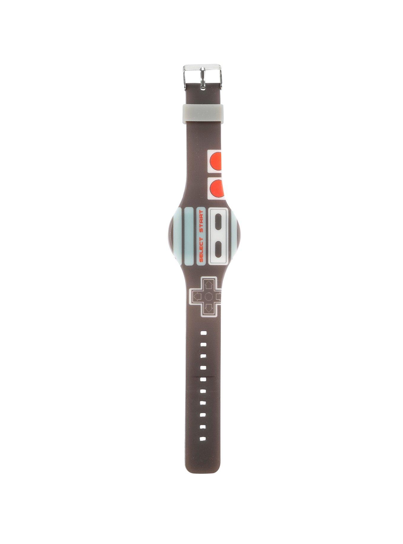 Nintendo NES Classic Controller LED Rubber Watch, , alternate
