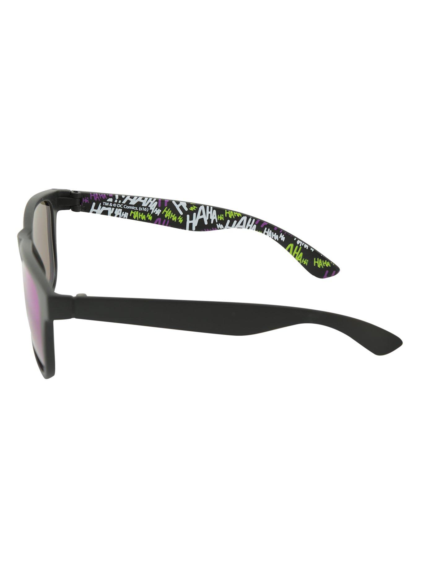 DC Comics Suicide Squad The Joker Retro Sunglasses, , alternate