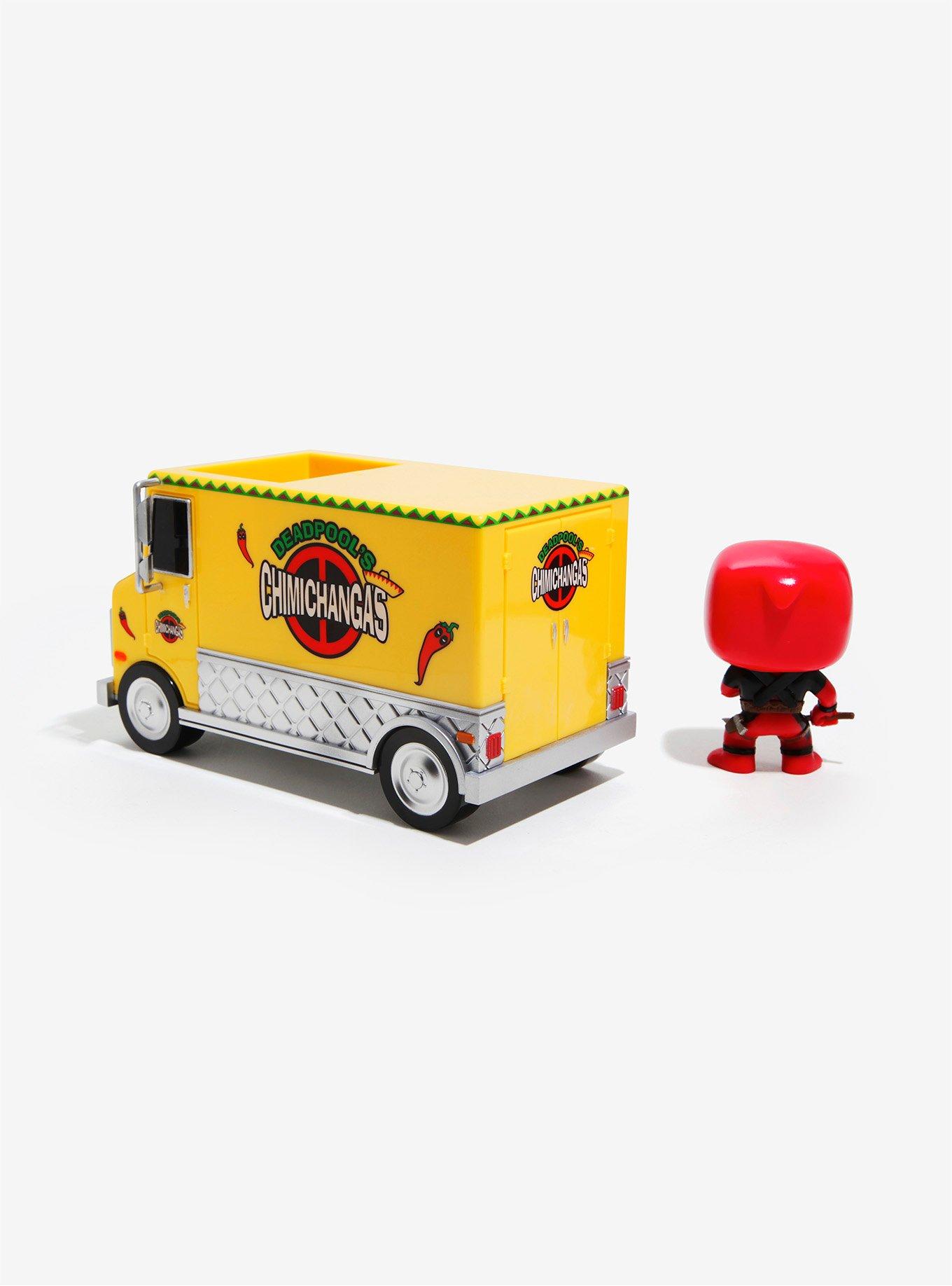 Funko Pop! Rides Marvel Deadpool&rsquo;s Chimichanga Truck Vinyl Bobble-Head Figure, , alternate
