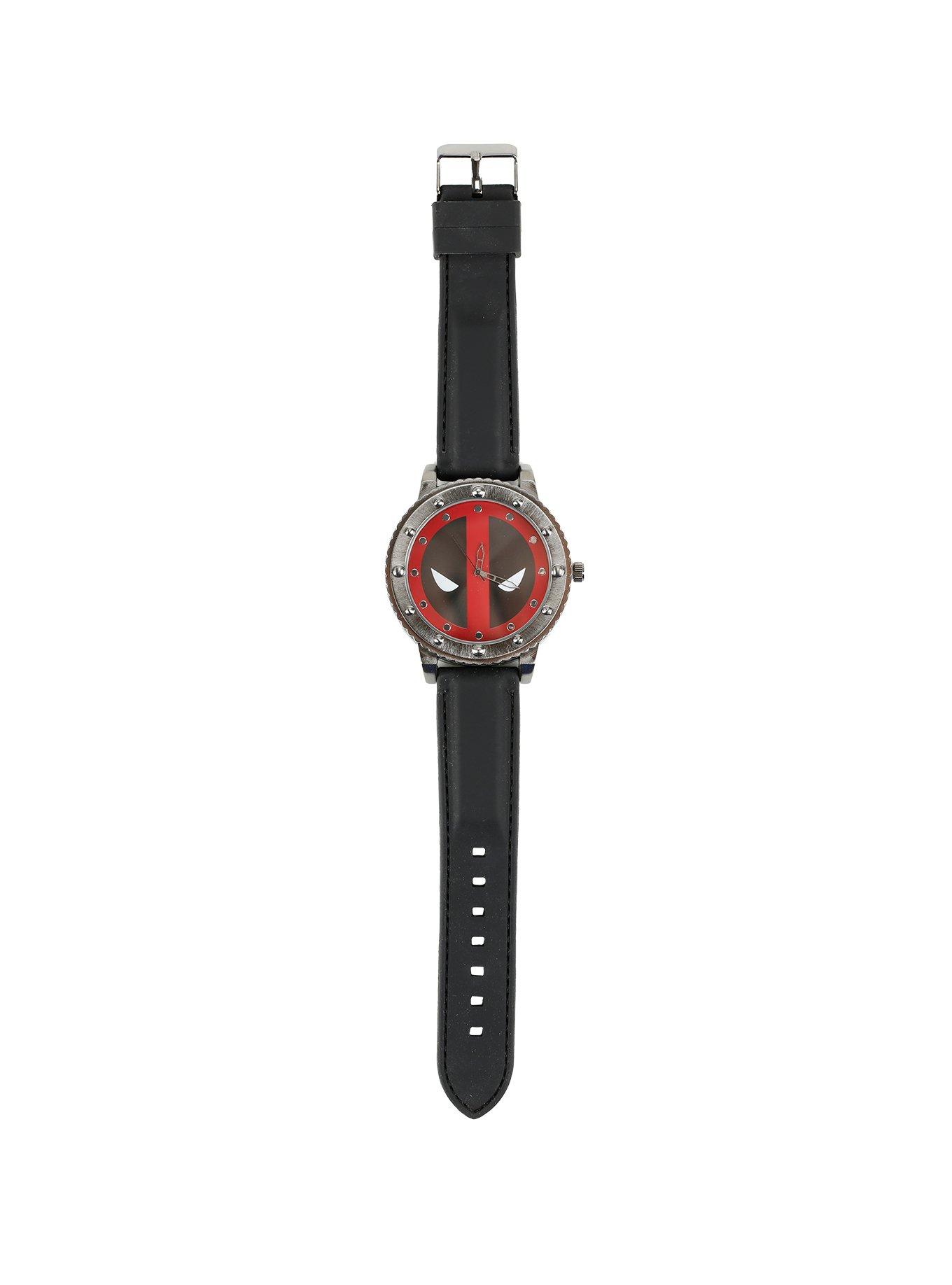 Marvel Deadpool Rubber Strap Watch, , alternate