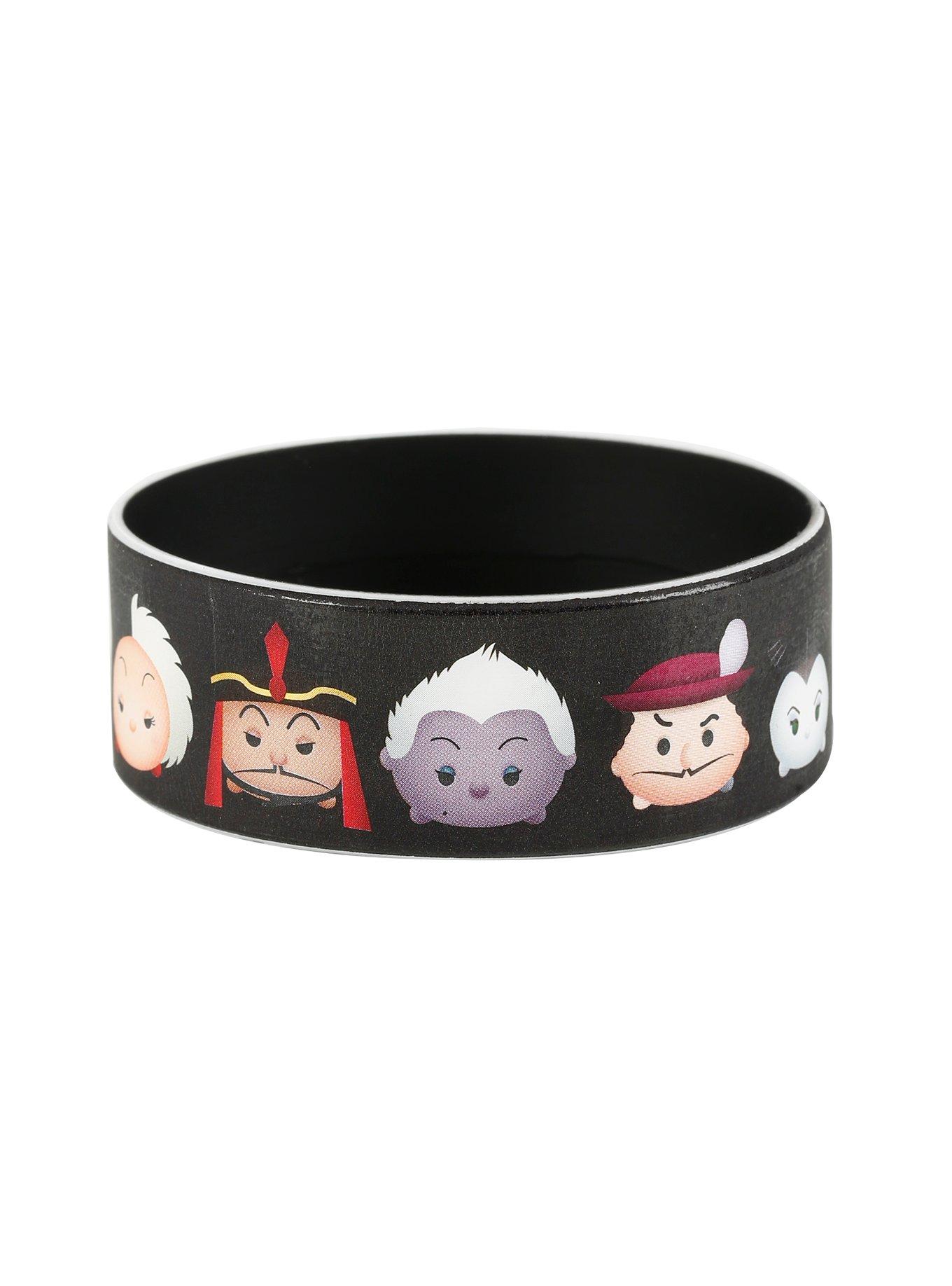 Disney Tsum Tsum Villains Rubber Bracelet, , alternate