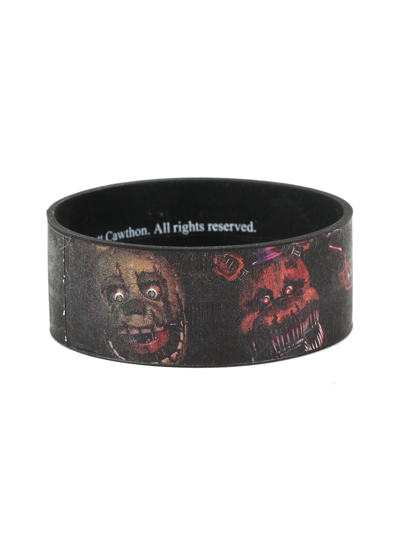 Five Nights At Freddy’s Jump Scare Rubber Bracelet, , alternate